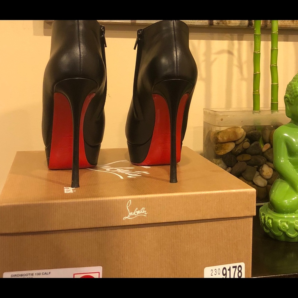 Authentic Christian Louboutin booties